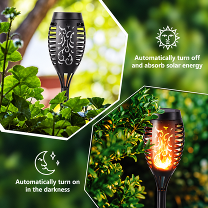 Solar Fire Lamp