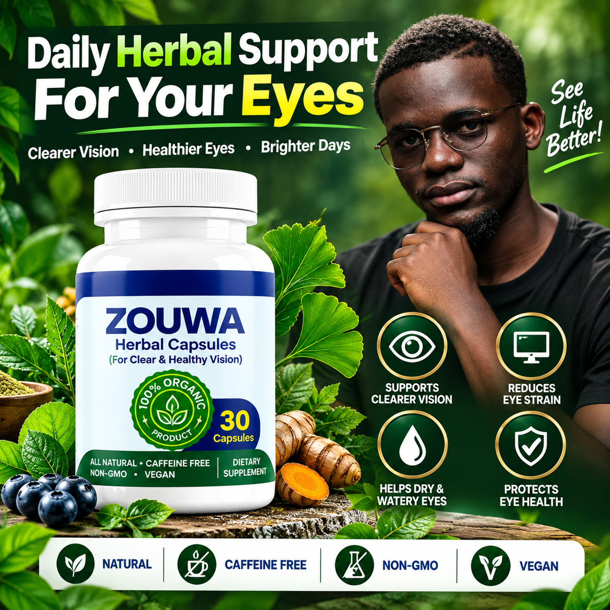 Zouwa Herbal Eye Capsules